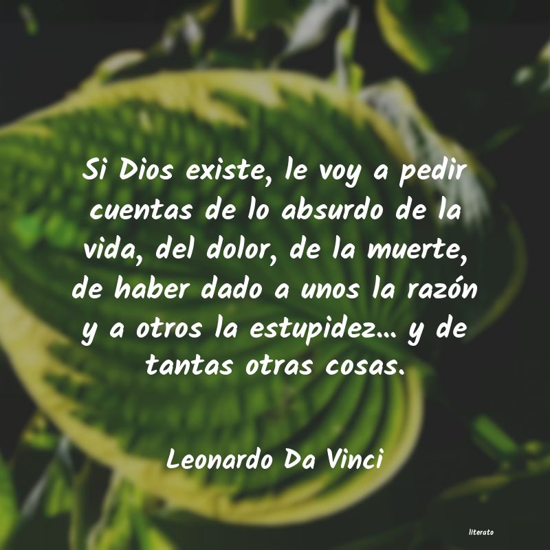 frases de Leonardo Da Vinci