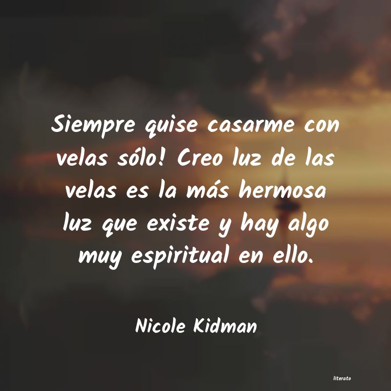 frases de Nicole Kidman