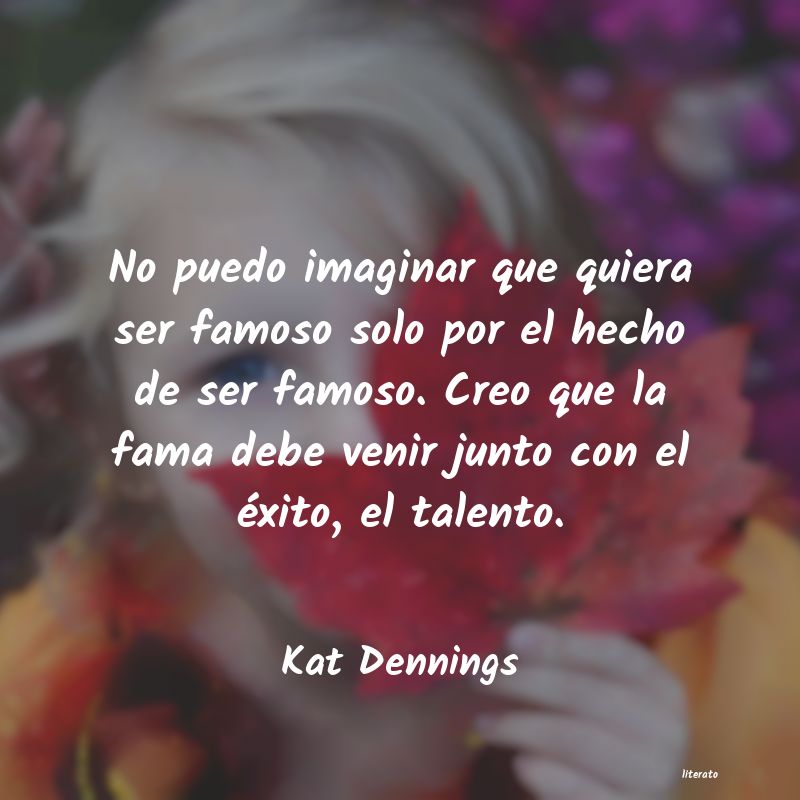 Frases de Kat Dennings