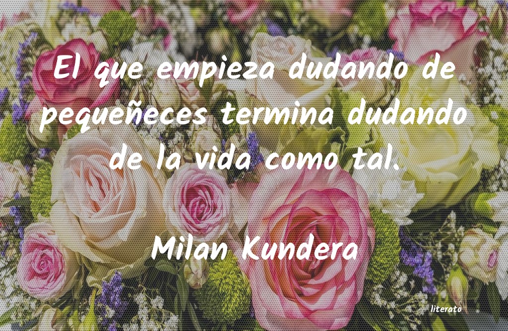 frases de Milan Kundera