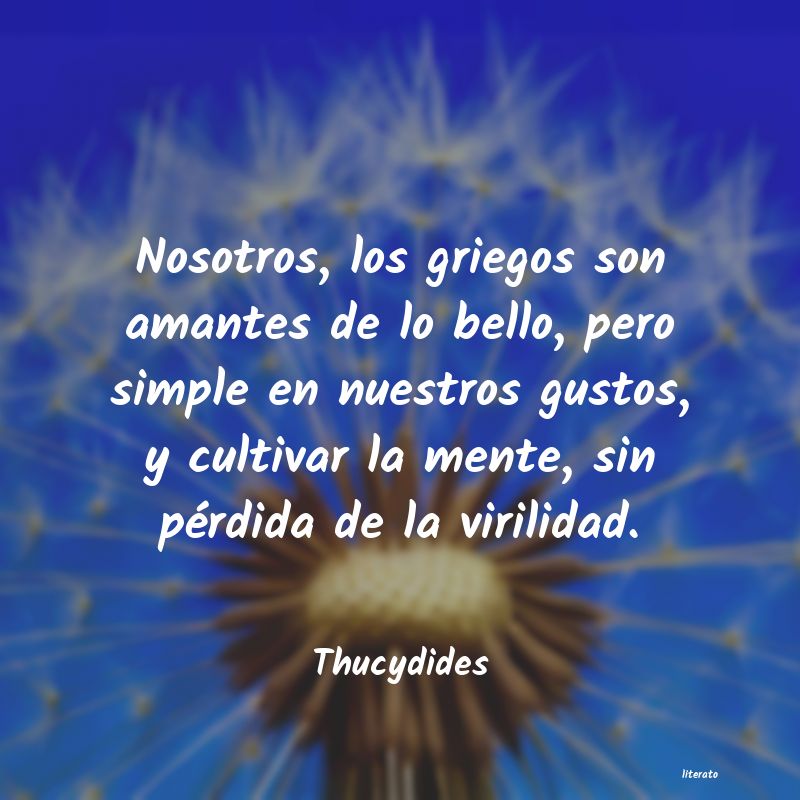 Frases de Thucydides