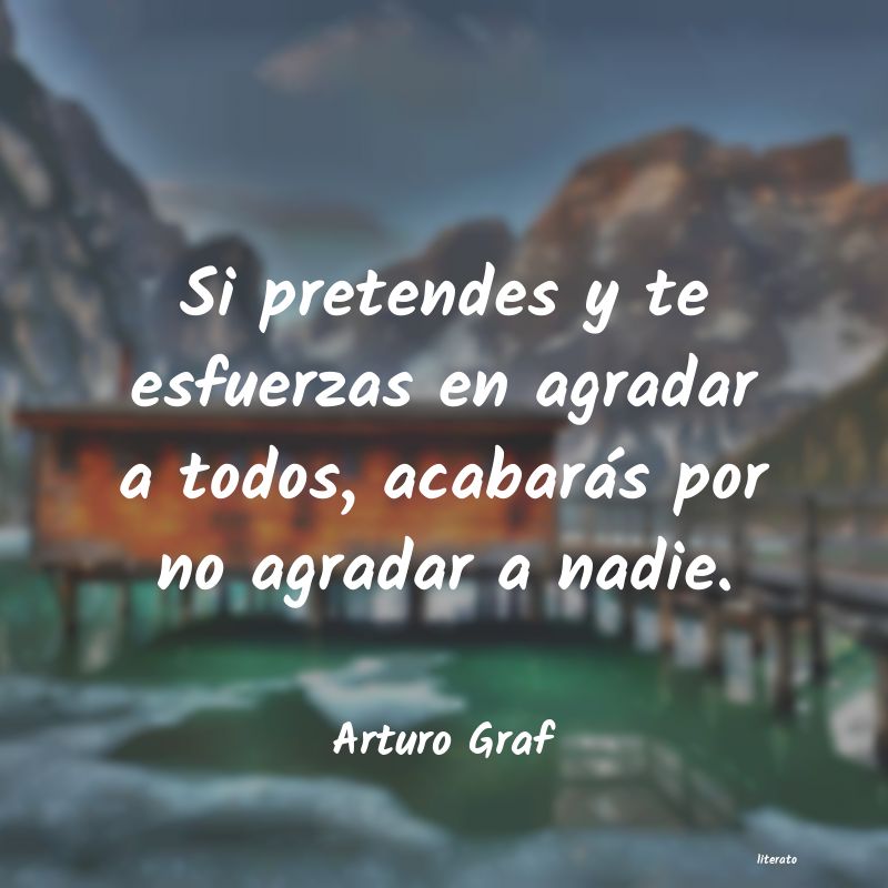 frases de Arturo Graf