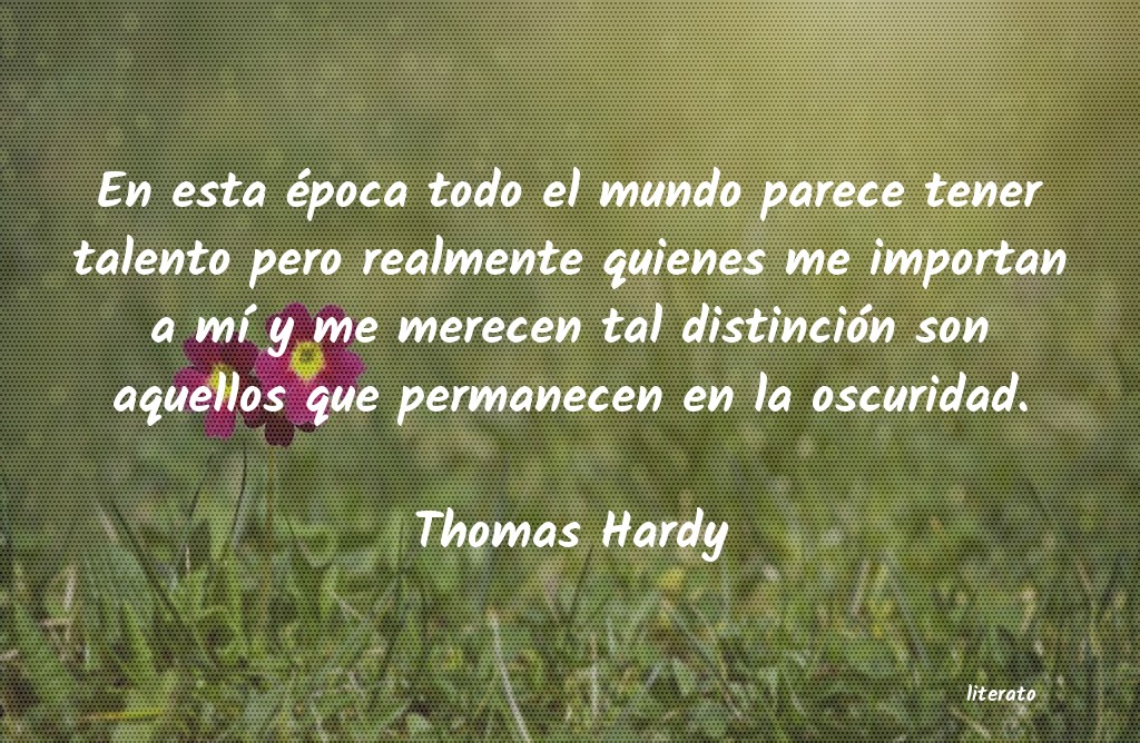 frases de Thomas Hardy