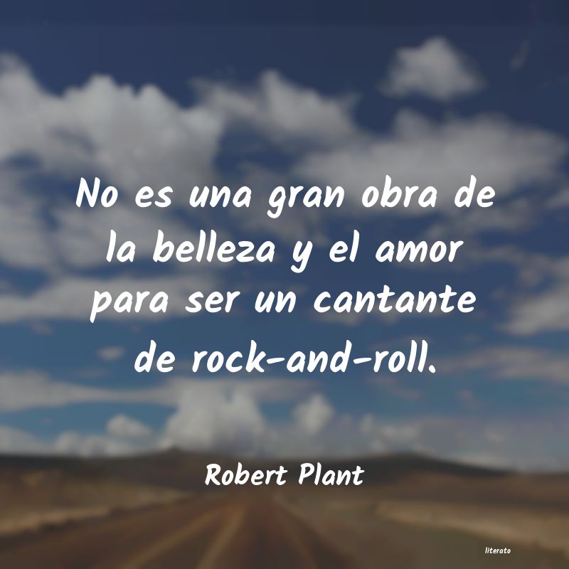 frases de Robert Plant