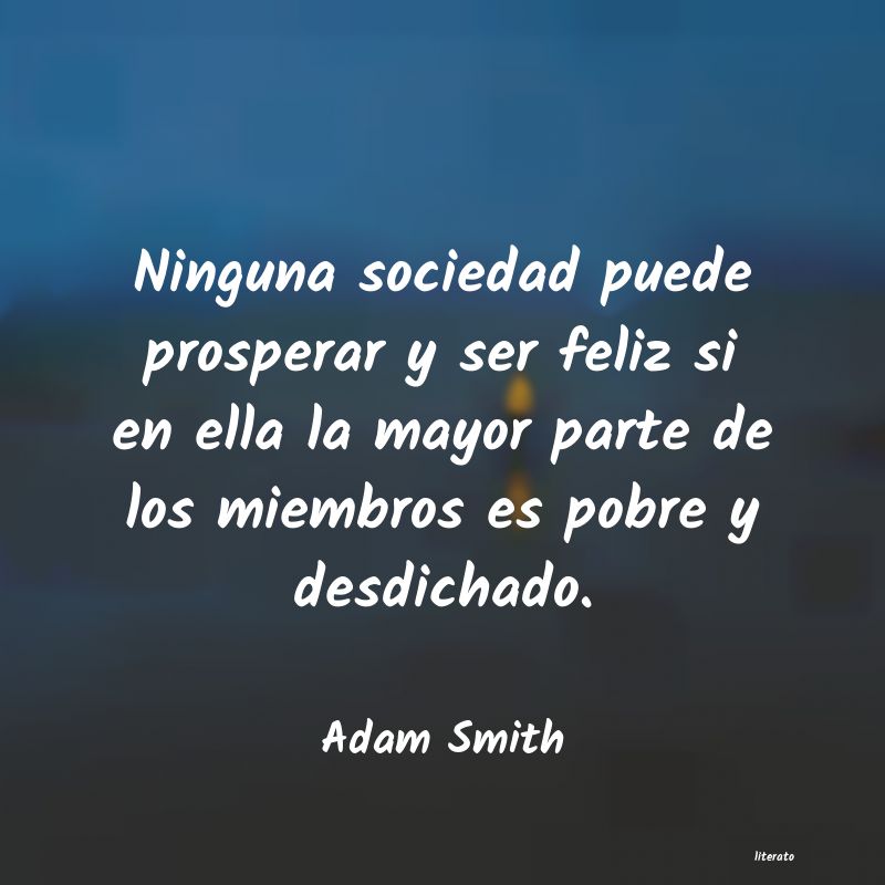 Frases de Adam Smith