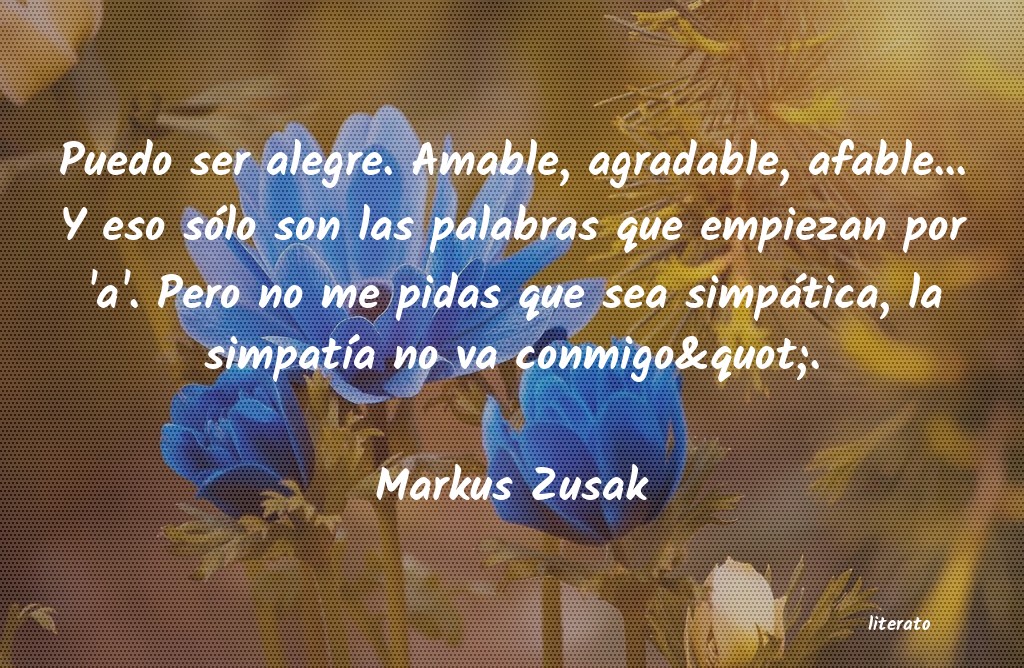 frases de Markus Zusak