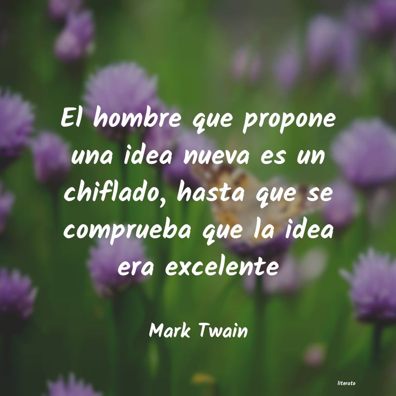 frases de Mark Twain