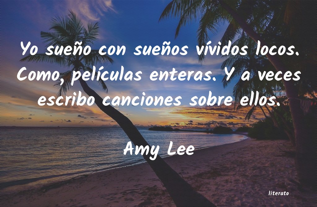 Frases de Amy Lee