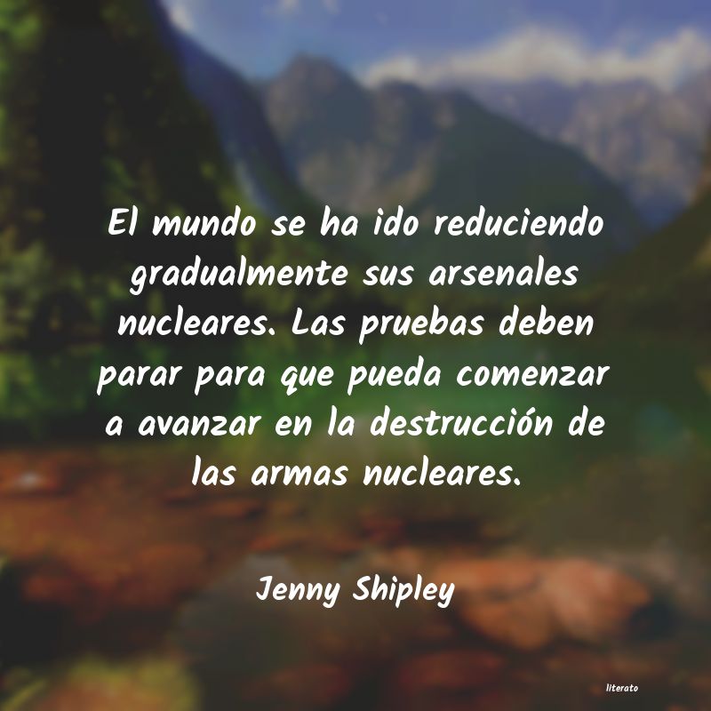 Frases de Jenny Shipley