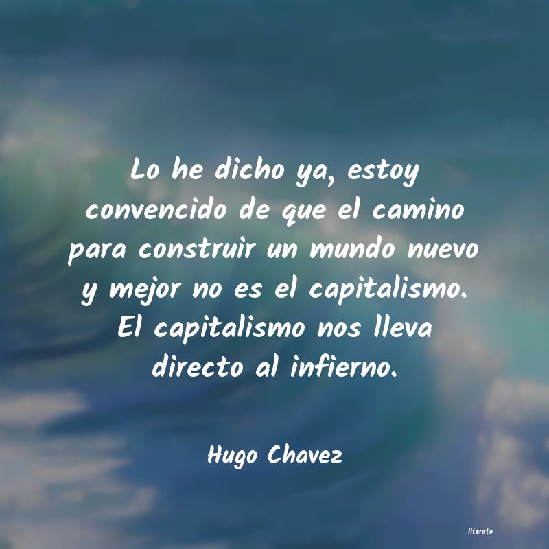 Frases de Hugo Chavez