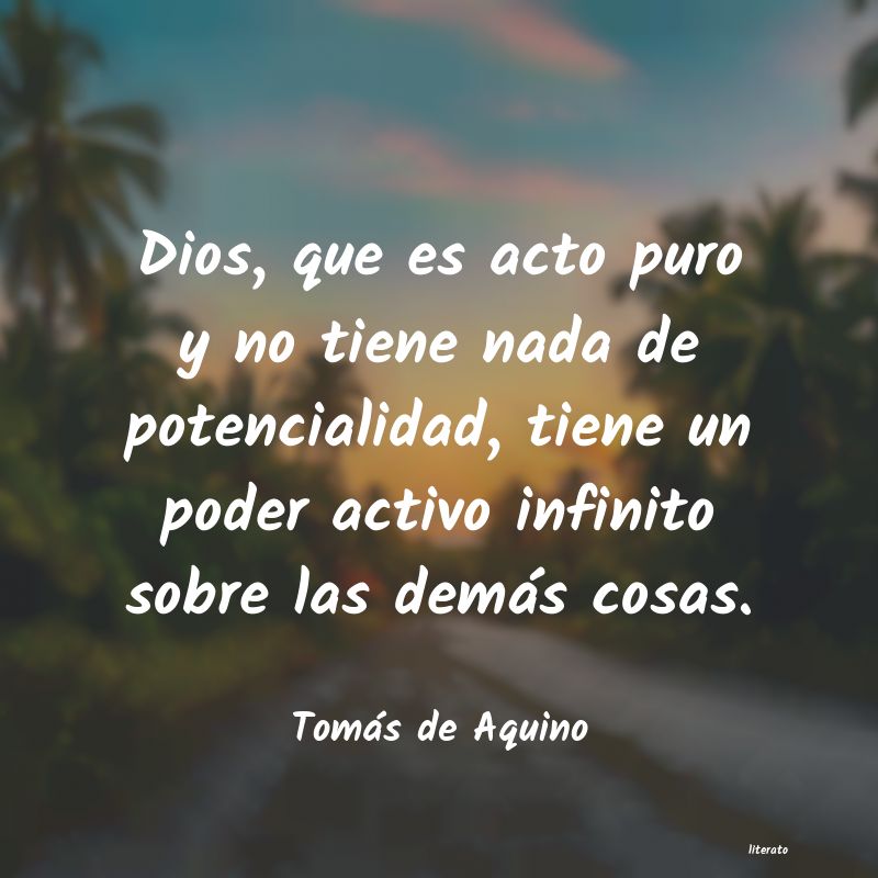 Frases de Tomás de Aquino