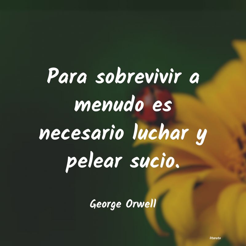 frases de George Orwell