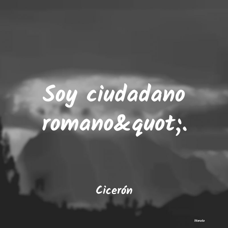 Frases de Cicerón