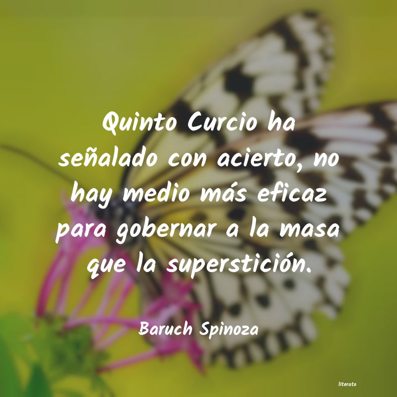 Frases de Baruch Spinoza