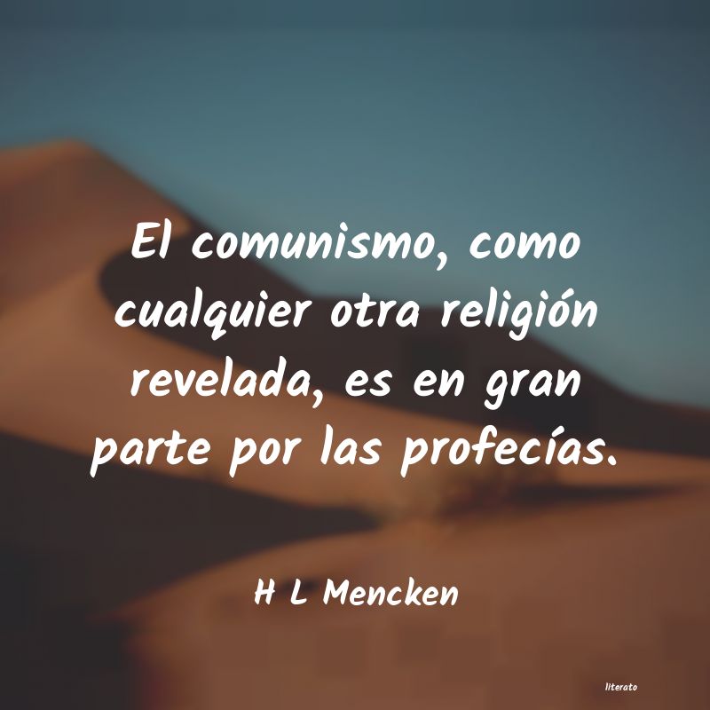 Frases de H L Mencken