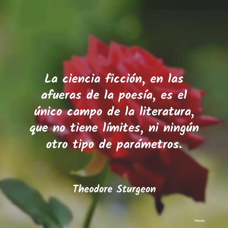 Frases de Theodore Sturgeon