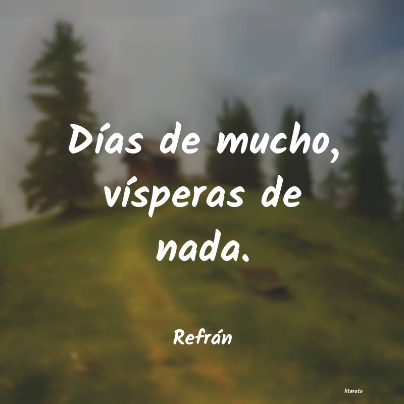 frases de Refrán