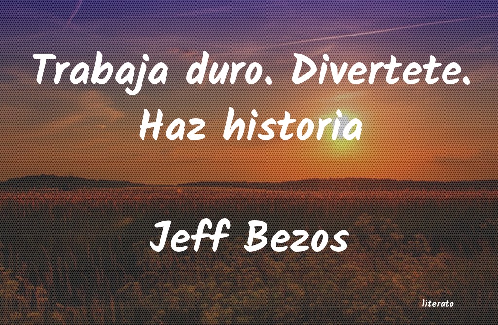 Frases de Jeff Bezos