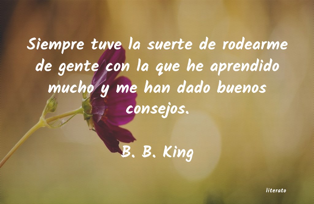 frases de B. B. King