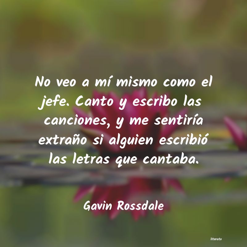 frases de Gavin Rossdale