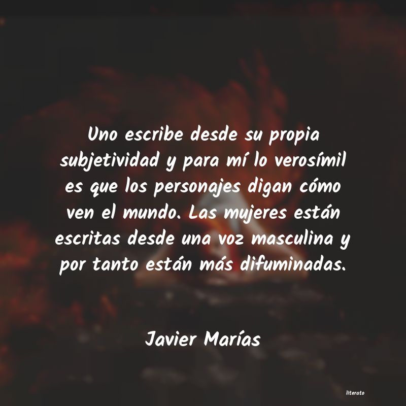 Frases de Javier Marías