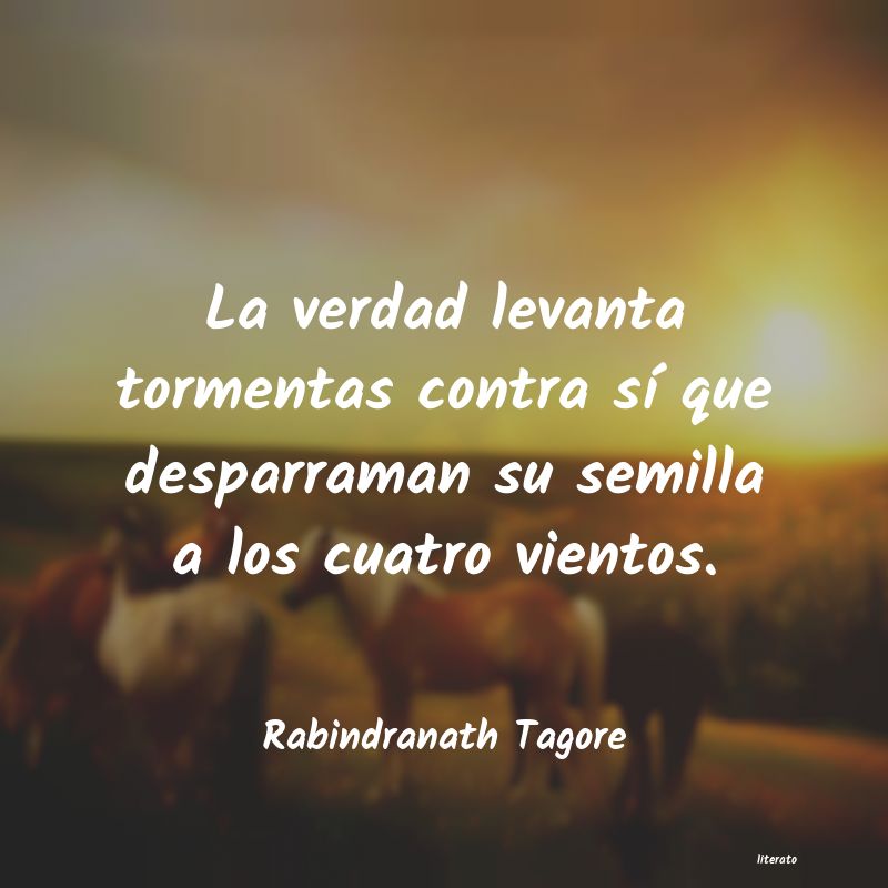 Frases de Rabindranath Tagore