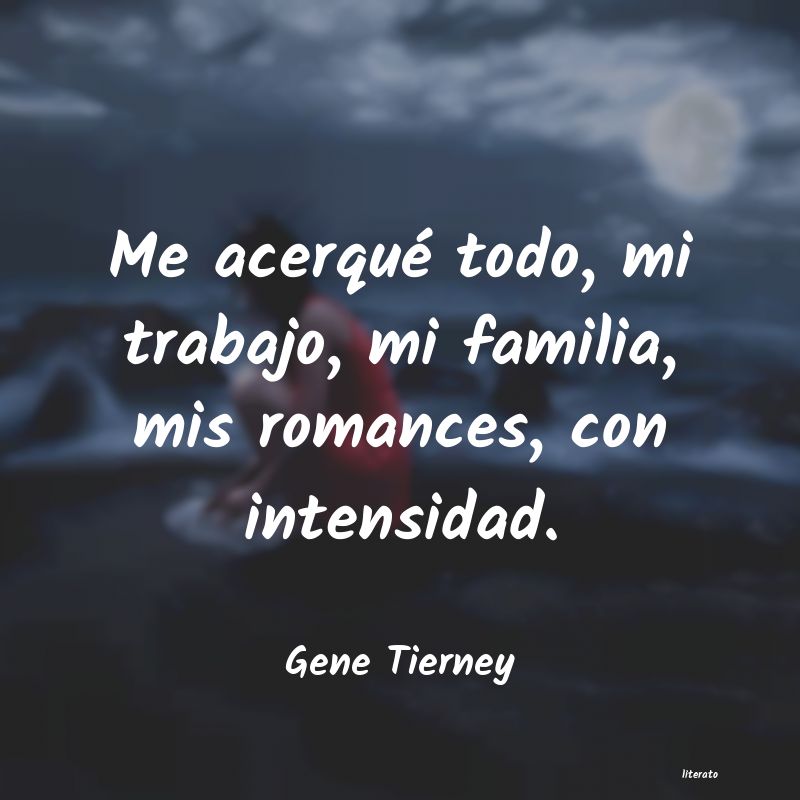 Frases de Gene Tierney