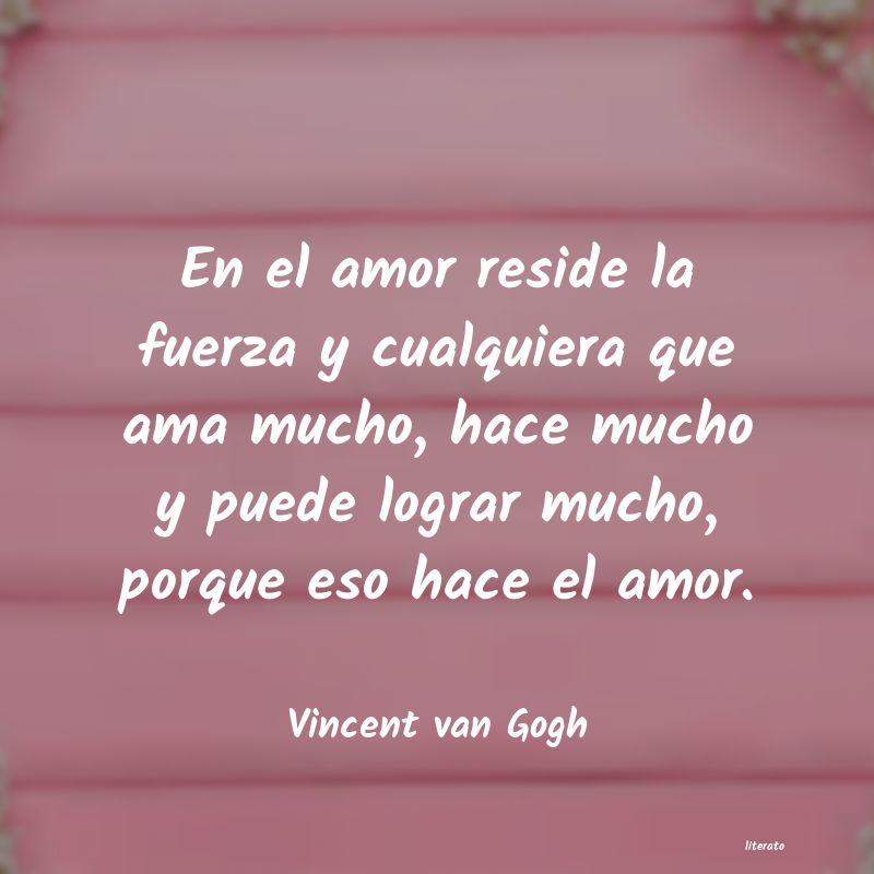 frases de Vincent van Gogh