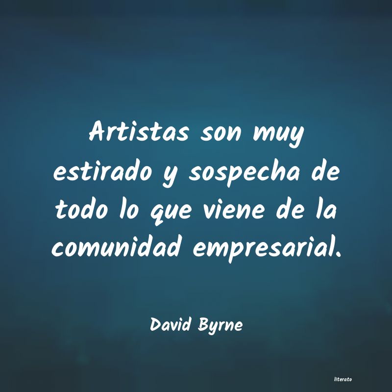 Frases de David Byrne