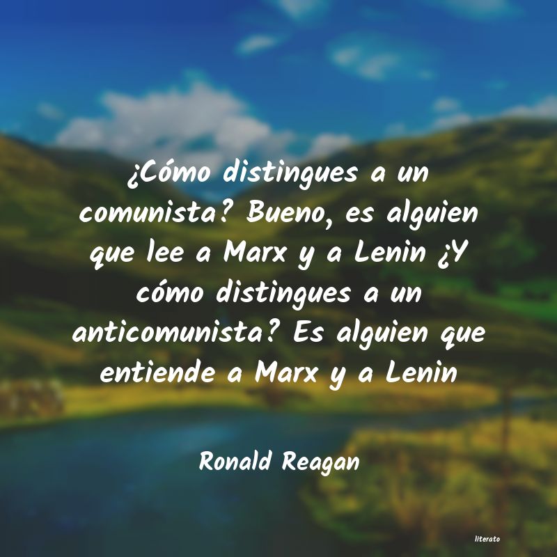 frases de Ronald Reagan