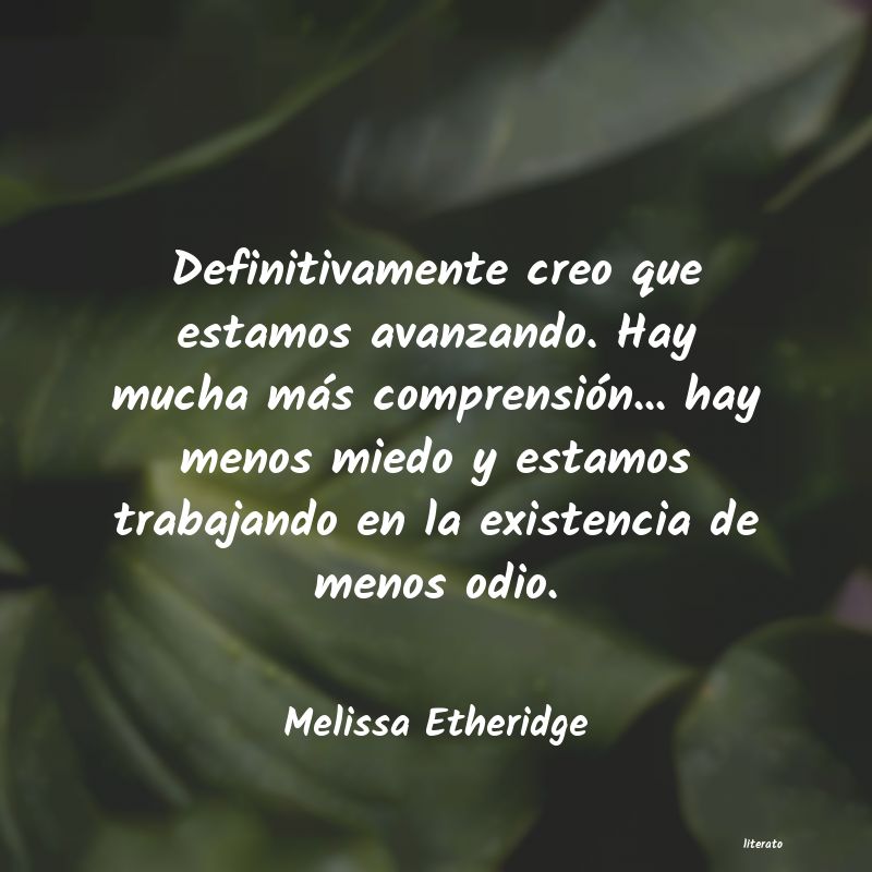 Frases de Melissa Etheridge