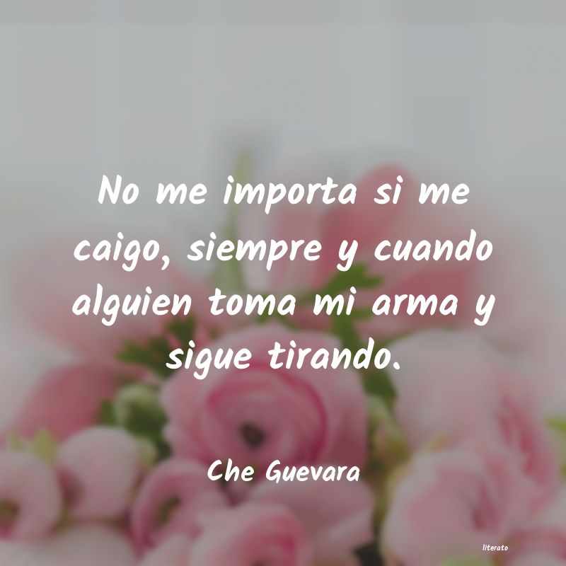frases de Che Guevara