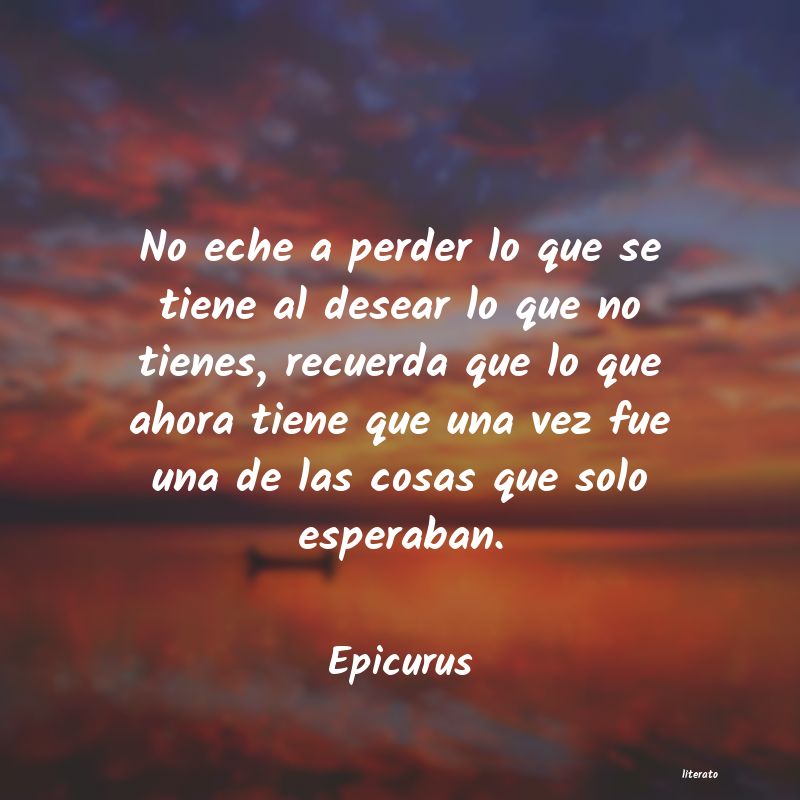 Frases de Epicurus