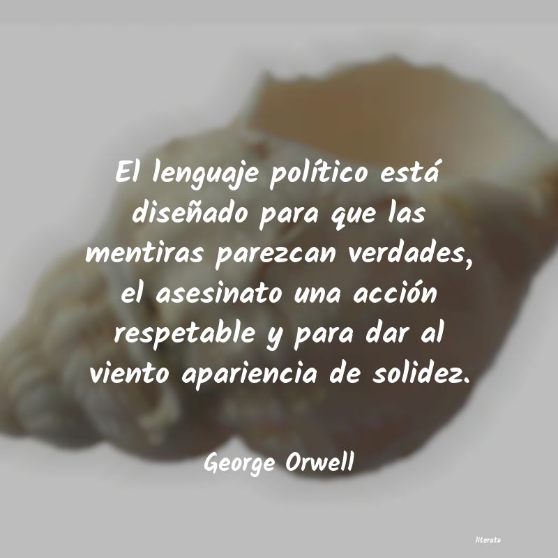 Frases de George Orwell