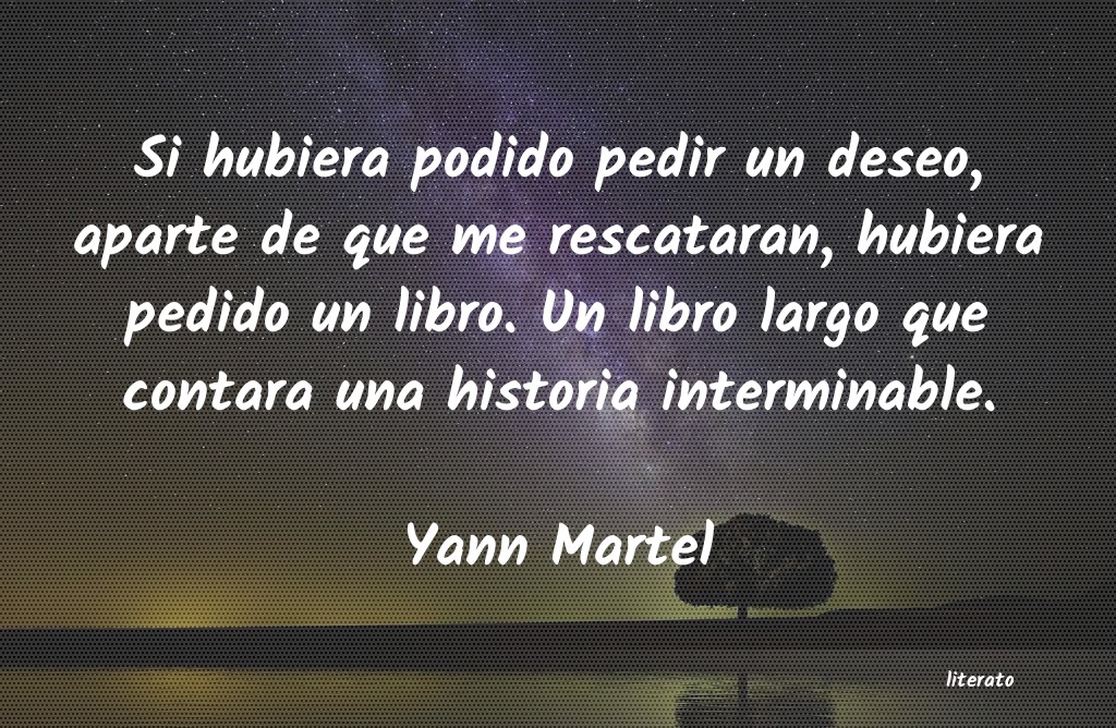 frases de Yann Martel
