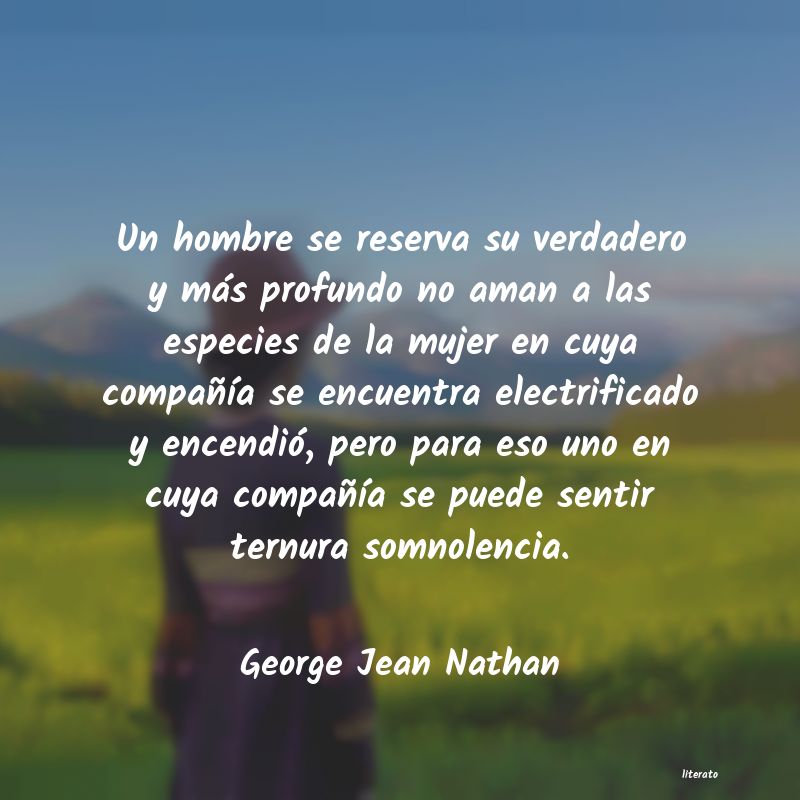 Frases de George Jean Nathan