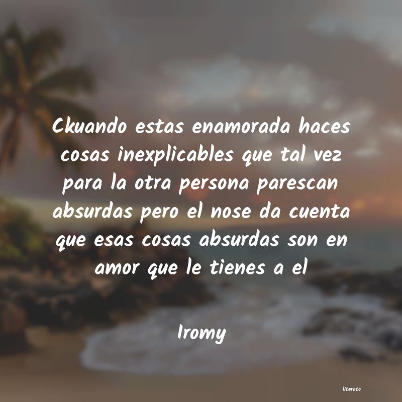 Frases de Iromy