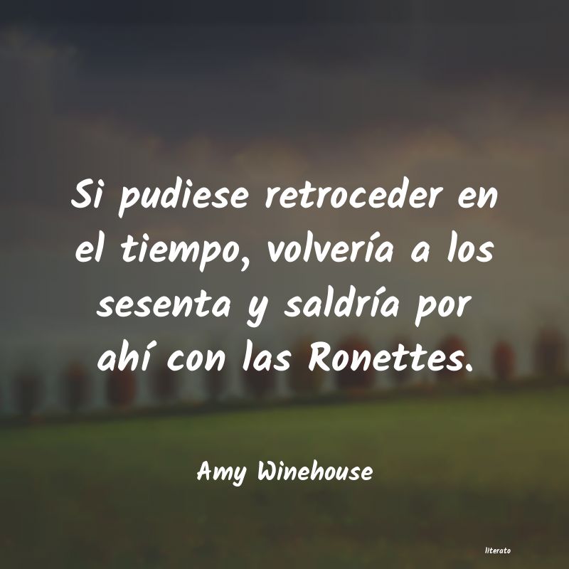 frases de Amy Winehouse
