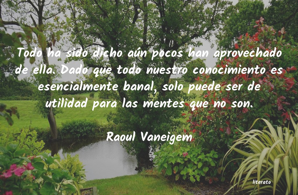 Frases de Raoul Vaneigem