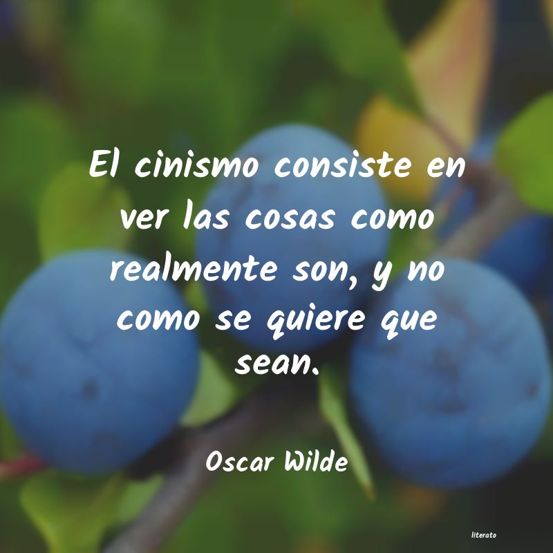 Frases de Oscar Wilde