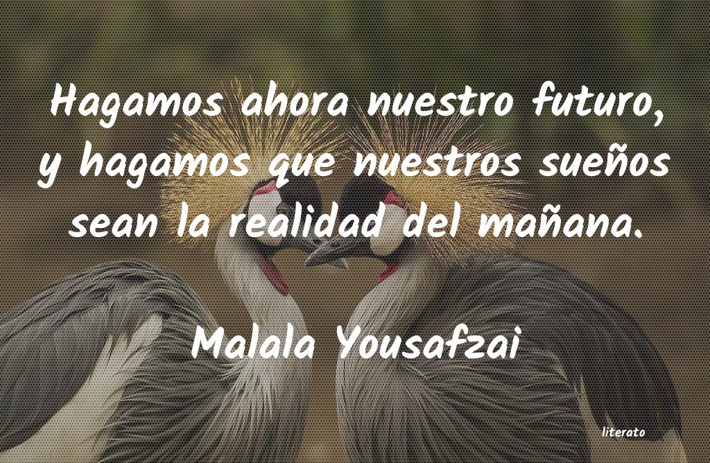 Frases de Malala Yousafzai