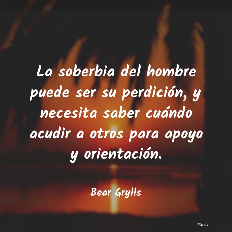 Frases de Bear Grylls