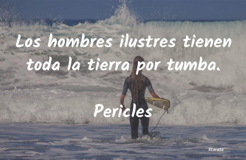 Frases de Pericles