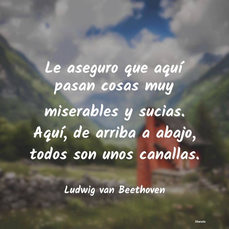 frases de Ludwig van Beethoven