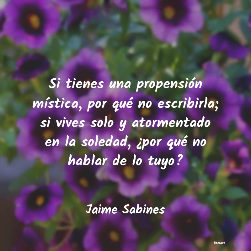 Frases de Jaime Sabines