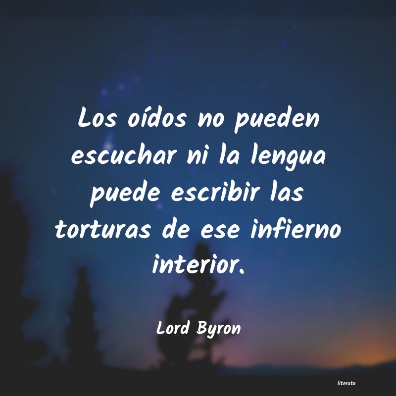 Frases de Lord Byron