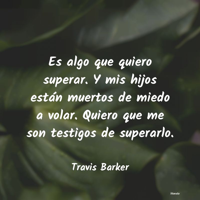 Frases de Travis Barker