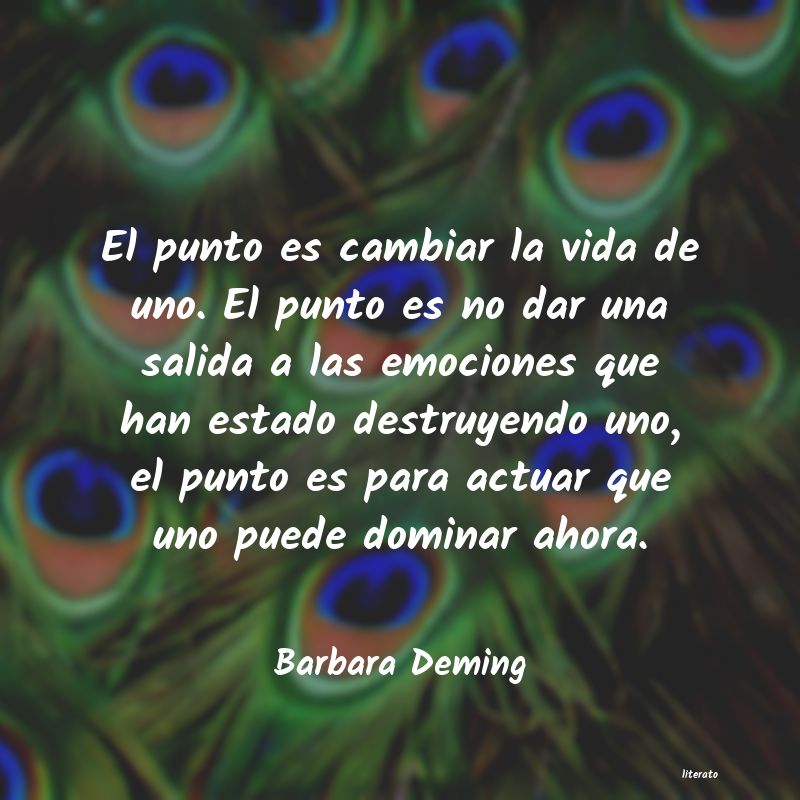 frases de Barbara Deming