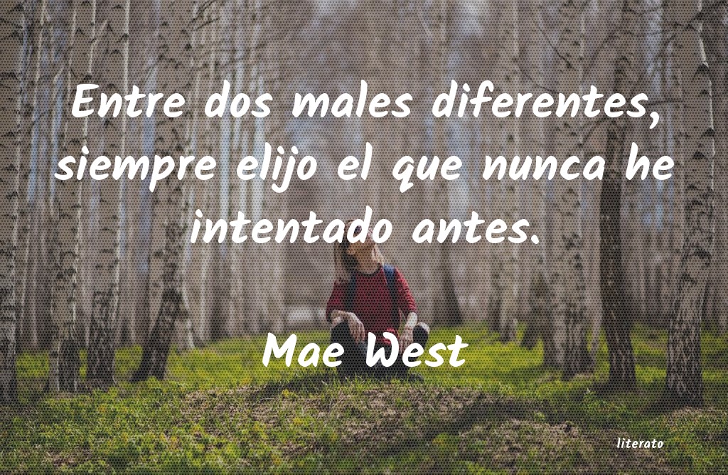 frases de Mae West