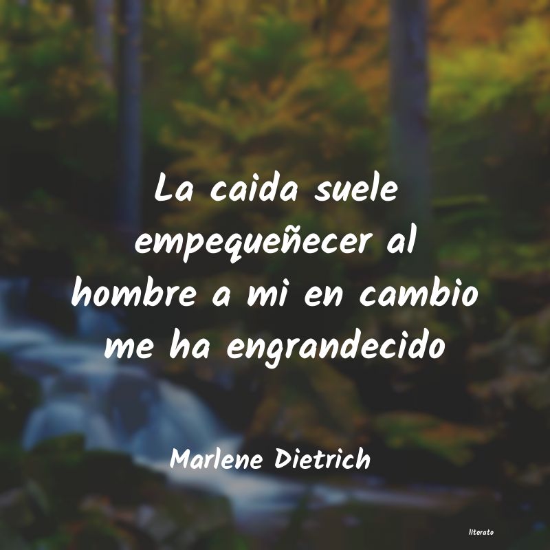 Frases de Marlene Dietrich